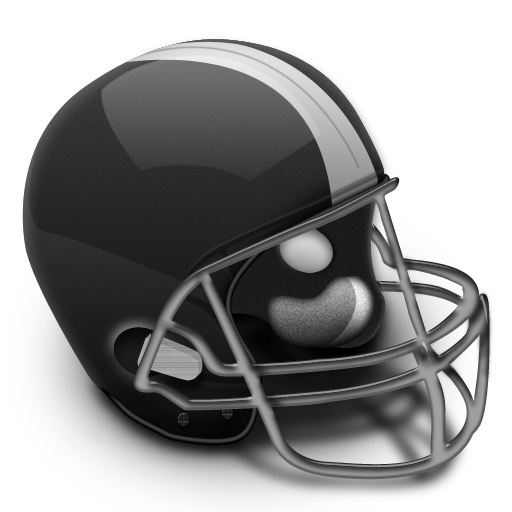 Football Helmet Grey Icon 512x512 png